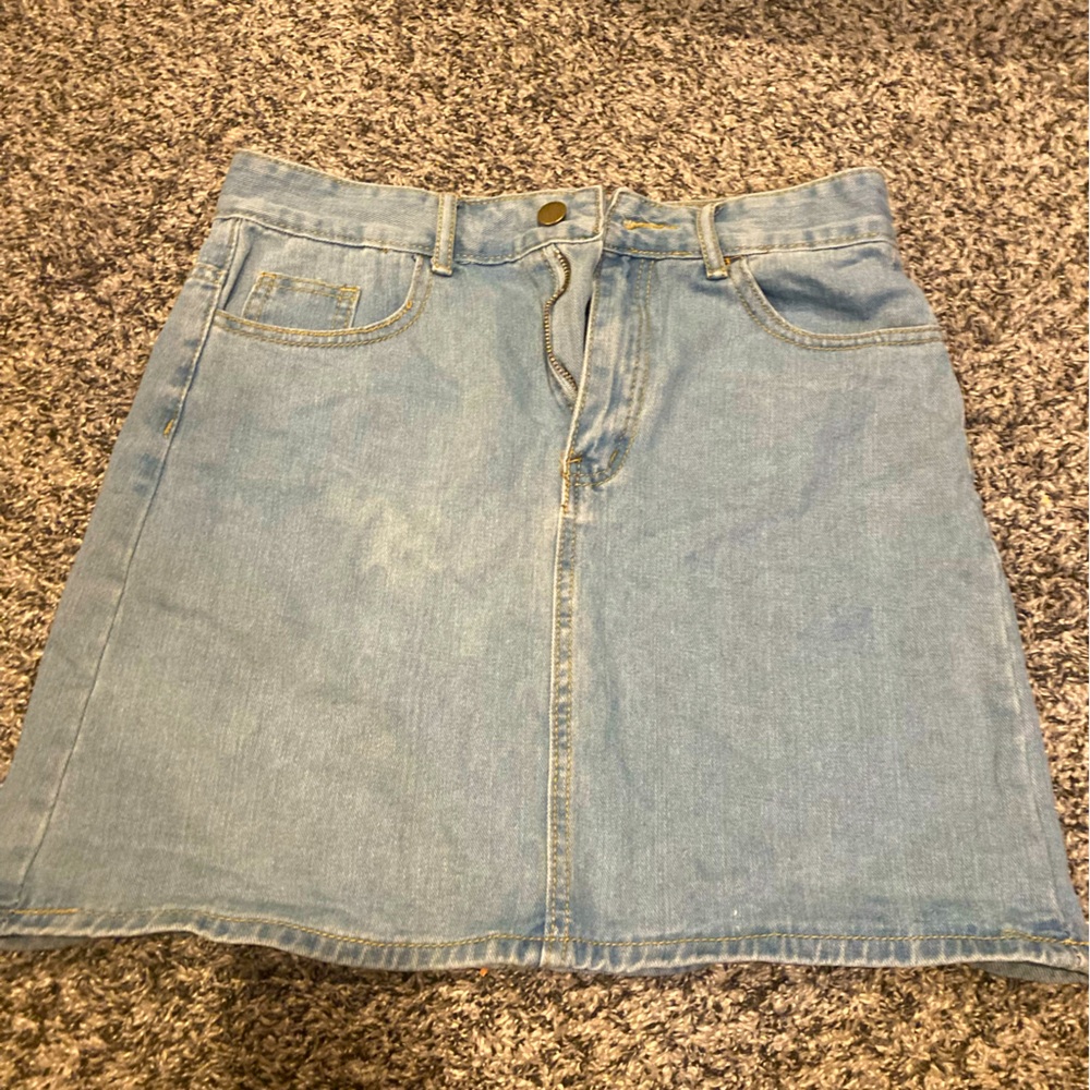 Jean skirt